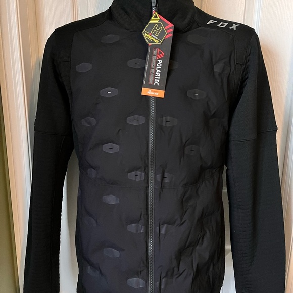Mens Fox Racing Ranger Windbloc Fire Jacket with Polartec NWT Size Large - Picture 5 of 13